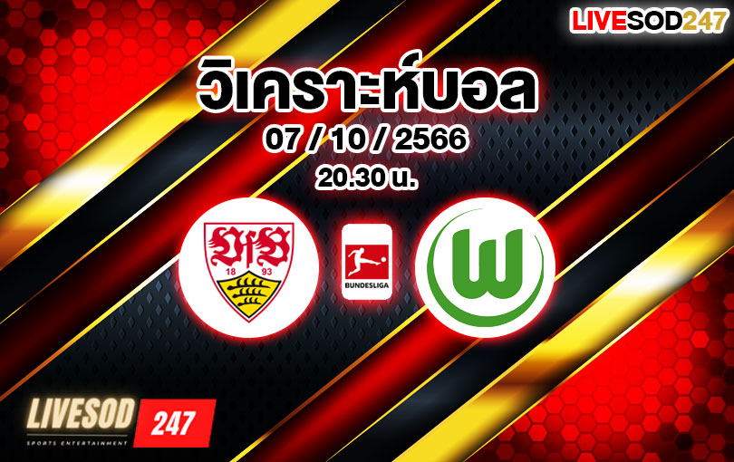 วิเคราะห์บอล บุนเดสลีกา สตุ๊ตการ์ท vs โวล์ฟสบวร์ก 2023/2024